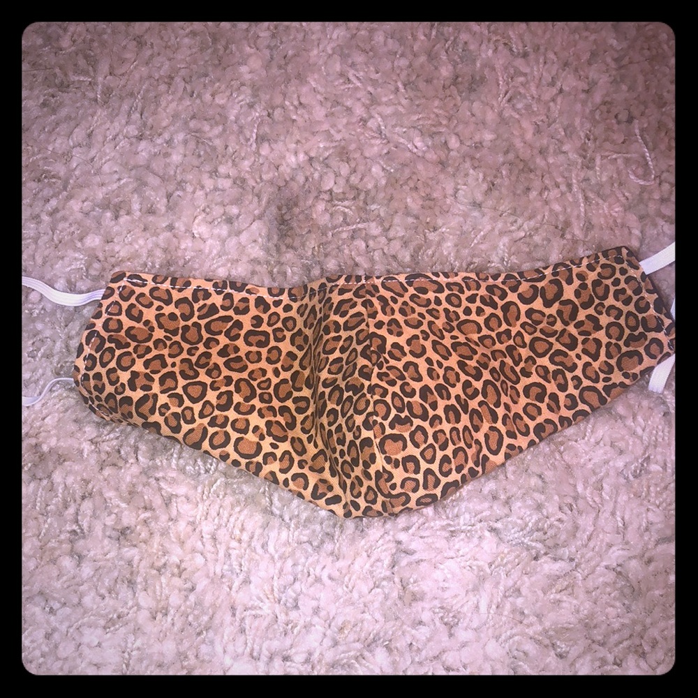 Cheetah Print Mask